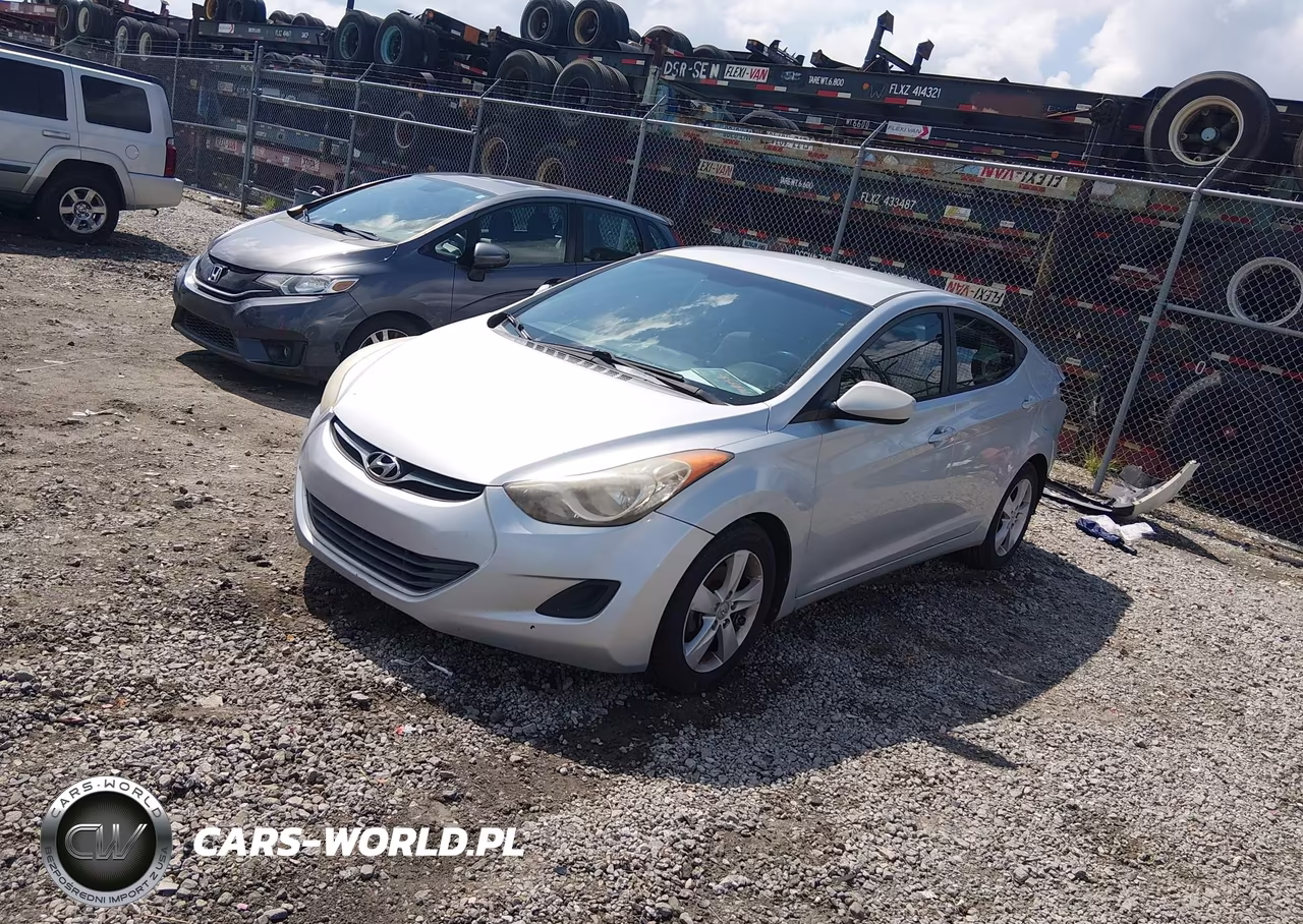 2013 Hyundai Elantra Gls VIN:5NPDH4AE3DH414703 - 2