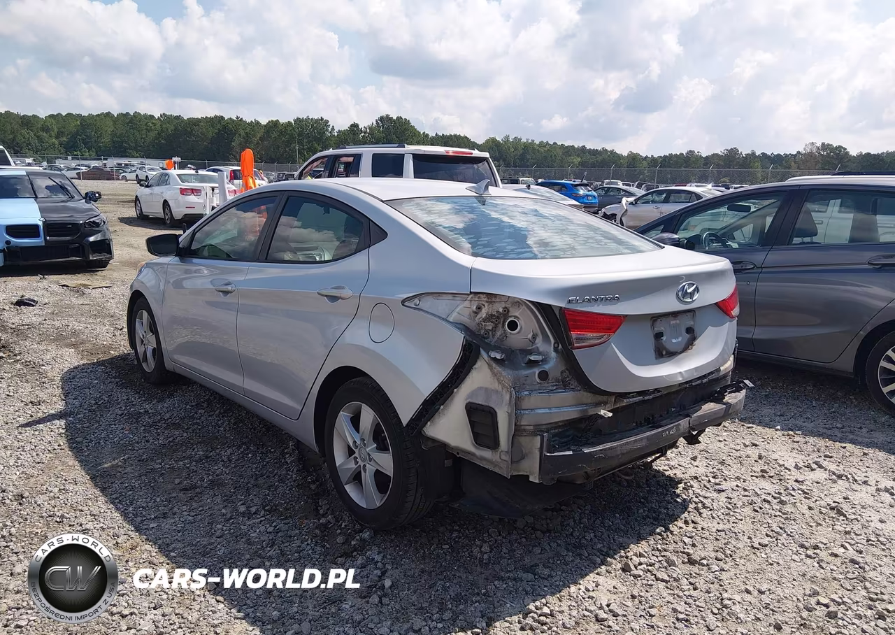 2013 Hyundai Elantra Gls VIN:5NPDH4AE3DH414703 - 6