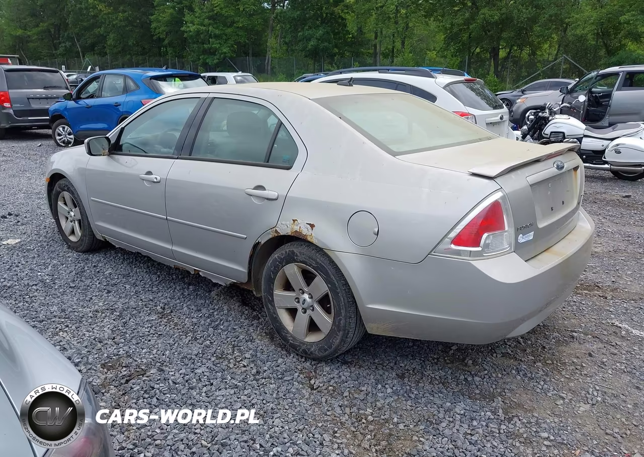 2008 Ford Fusion Se VIN:3FAHP07Z78R150286 - 3