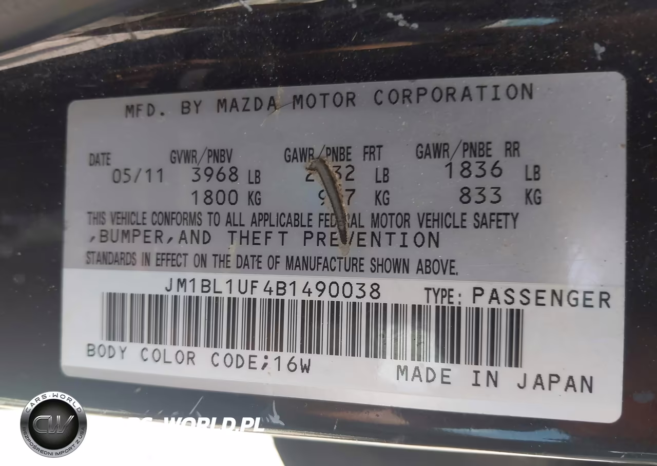 2011 Mazda Mazda3 I Sport VIN:JM1BL1UF4B1490038 - 9