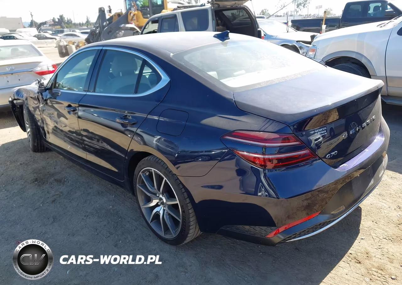 2023 Genesis G70 2.0T Rwd VIN:KMTG34TA4PU124875 - 3