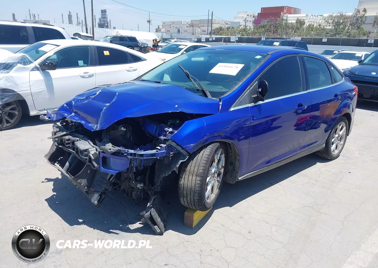 2014 Ford Focus Titanium VIN:1FADP3J26EL357564 - 2