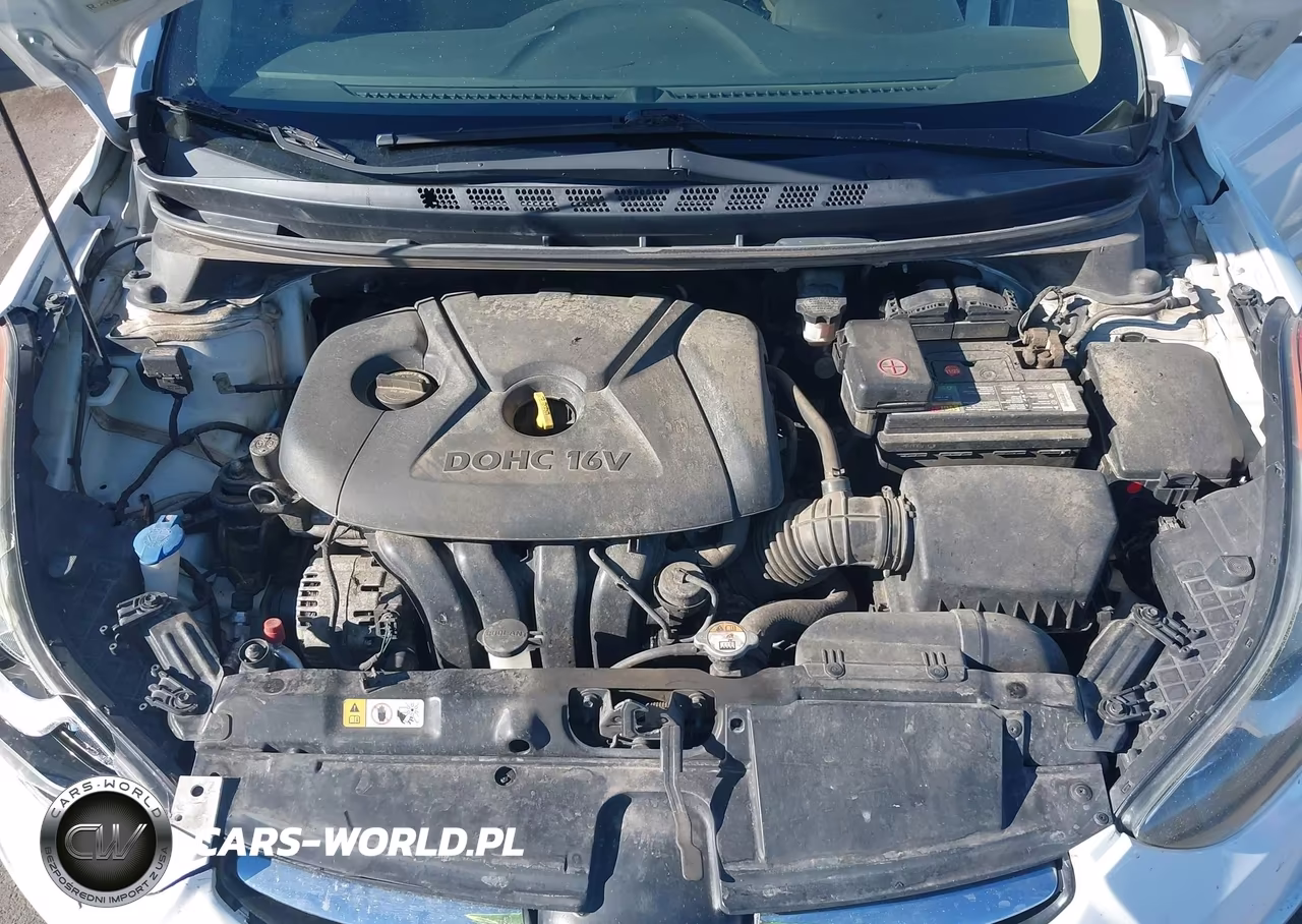 2013 Hyundai Elantra Gls VIN:5NPDH4AE1DH425134 - 10