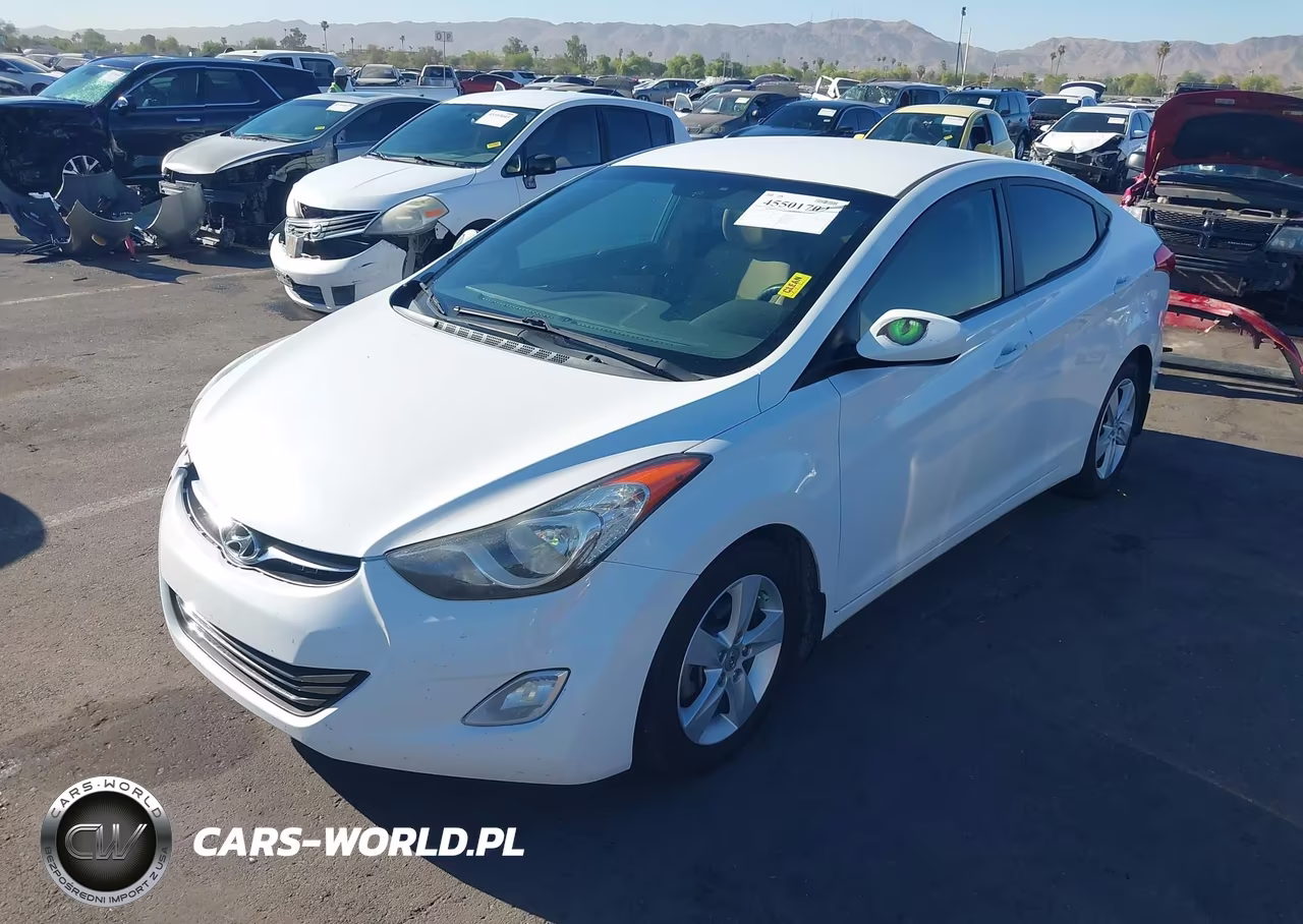 2013 Hyundai Elantra Gls VIN:5NPDH4AE1DH425134 - 2