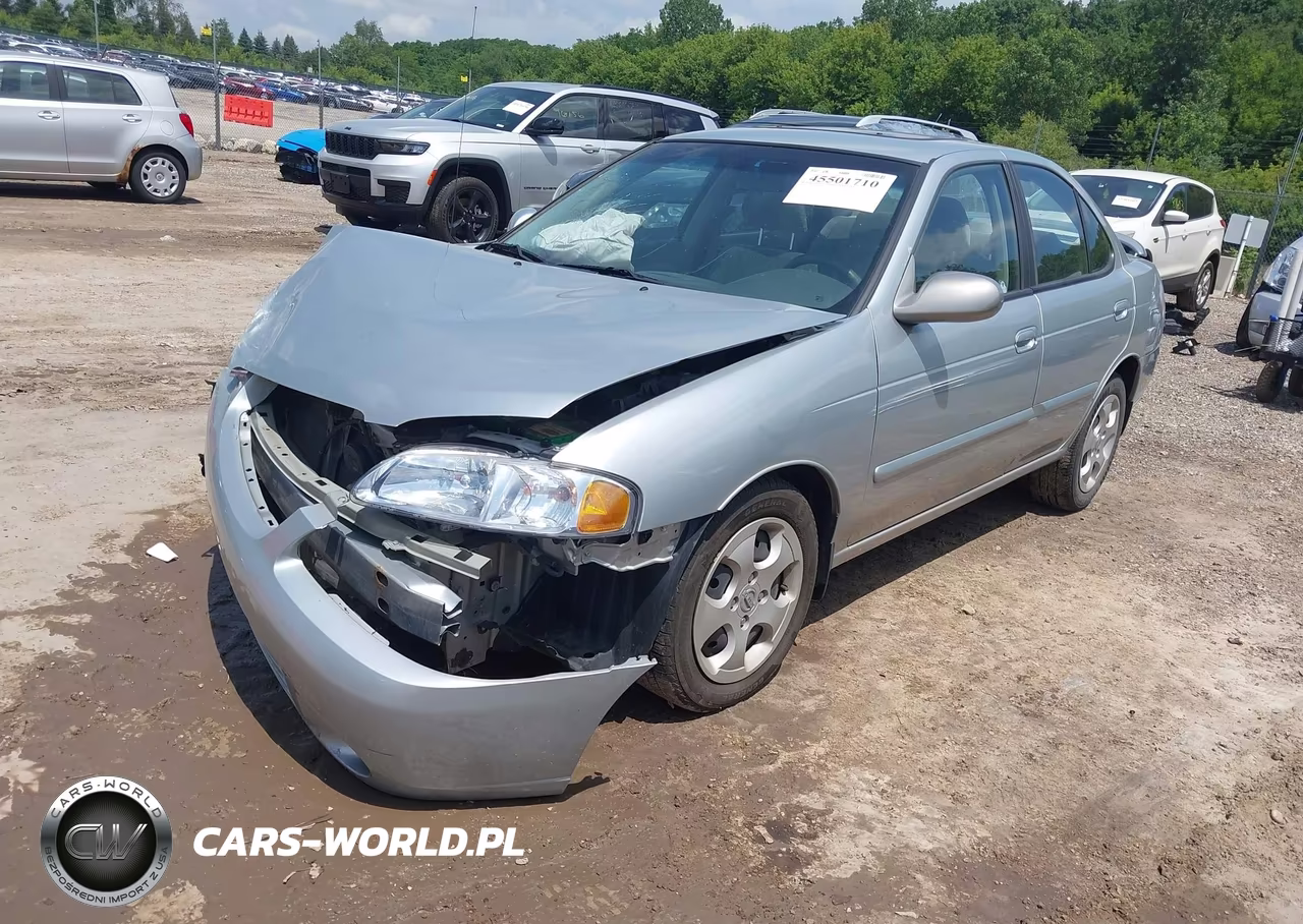 2003 Nissan Sentra Gxe VIN:3N1CB51D03L813774 - 2