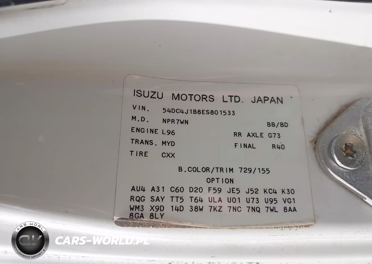 2014 Isuzu Npr Gas Crew VIN:54DC4J1B8ES801533 - 9