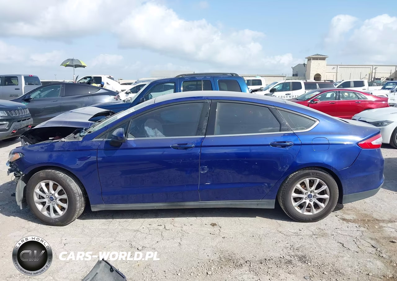 2016 Ford Fusion S VIN:3FA6P0G74GR165509 - 14
