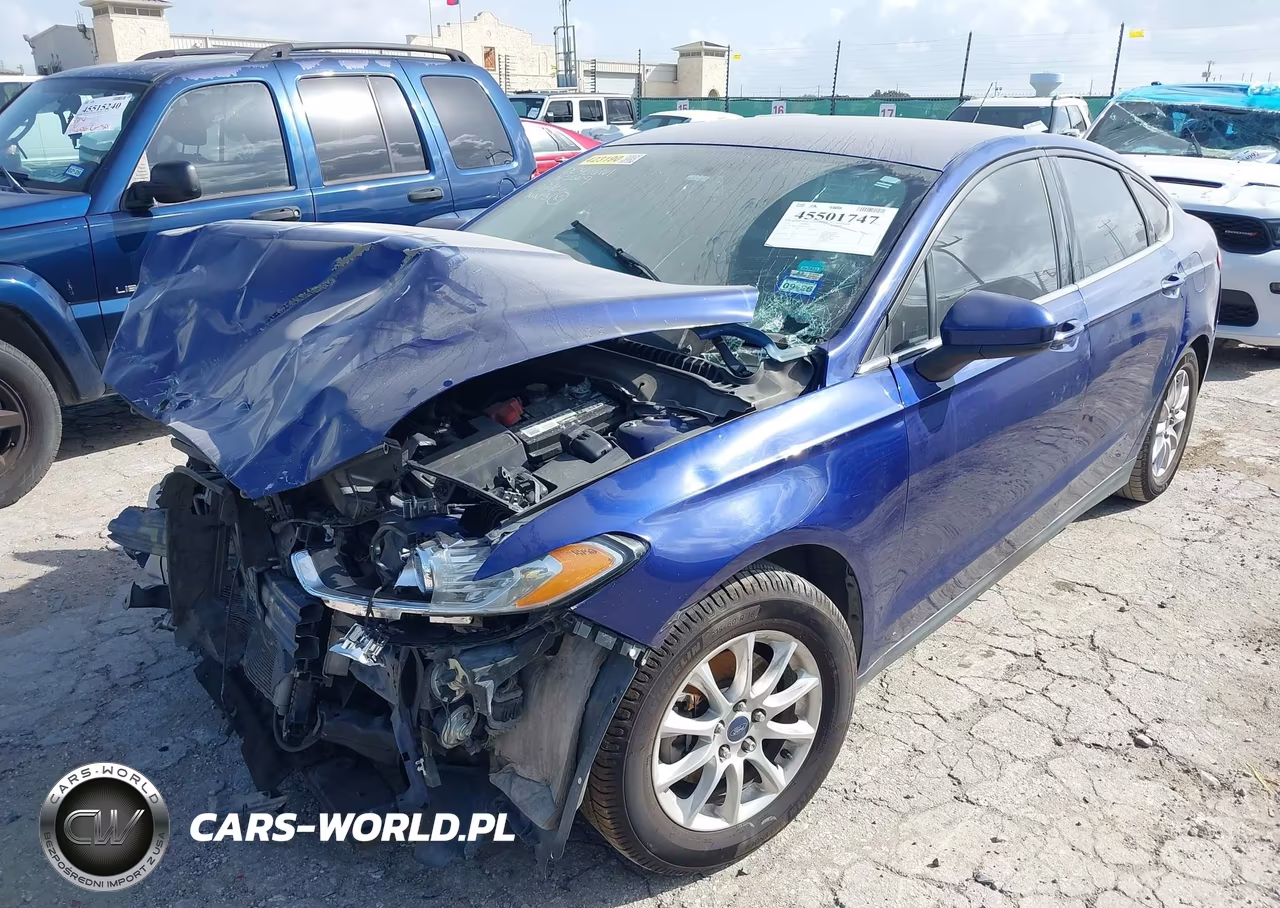 2016 Ford Fusion S VIN:3FA6P0G74GR165509 - 2