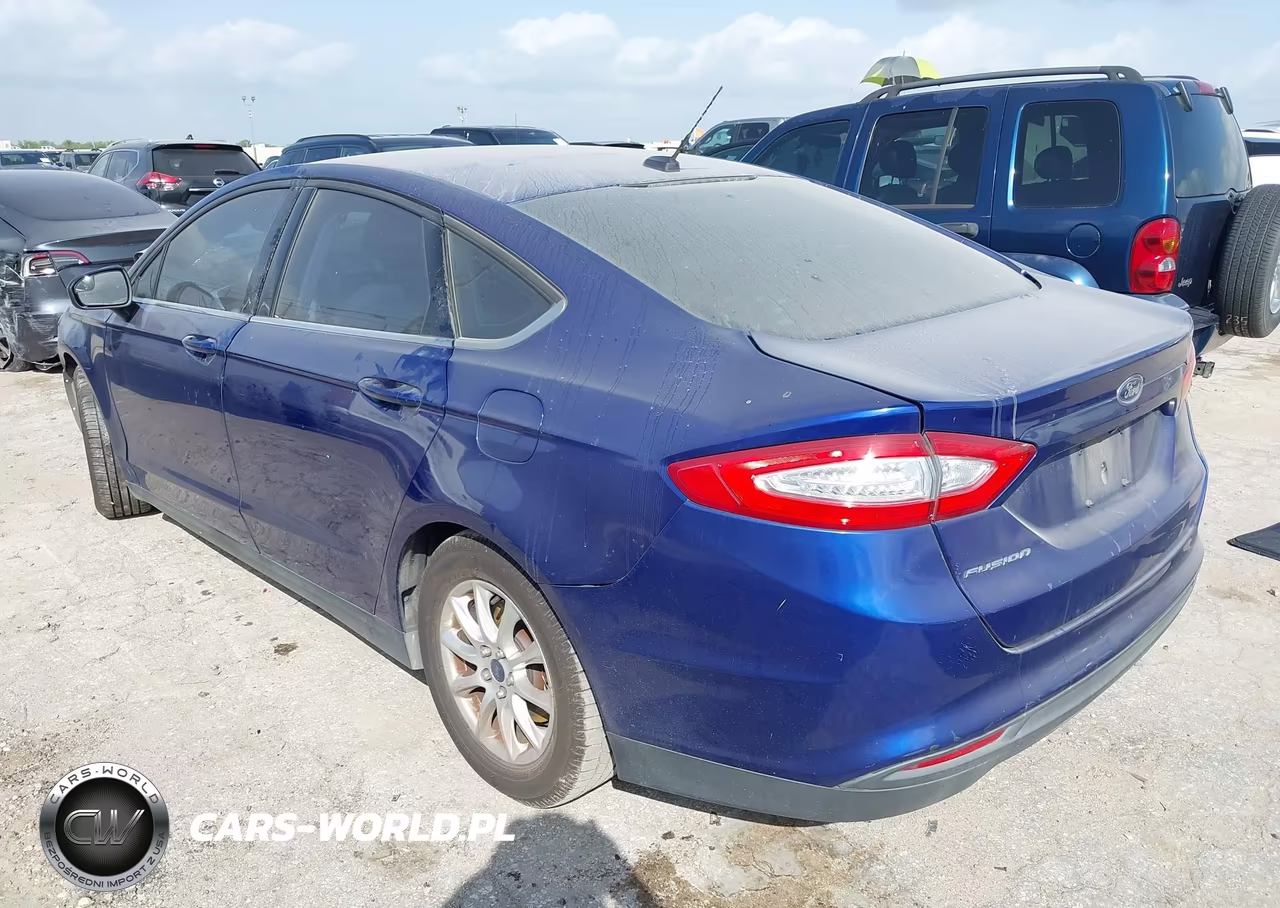 2016 Ford Fusion S VIN:3FA6P0G74GR165509 - 3