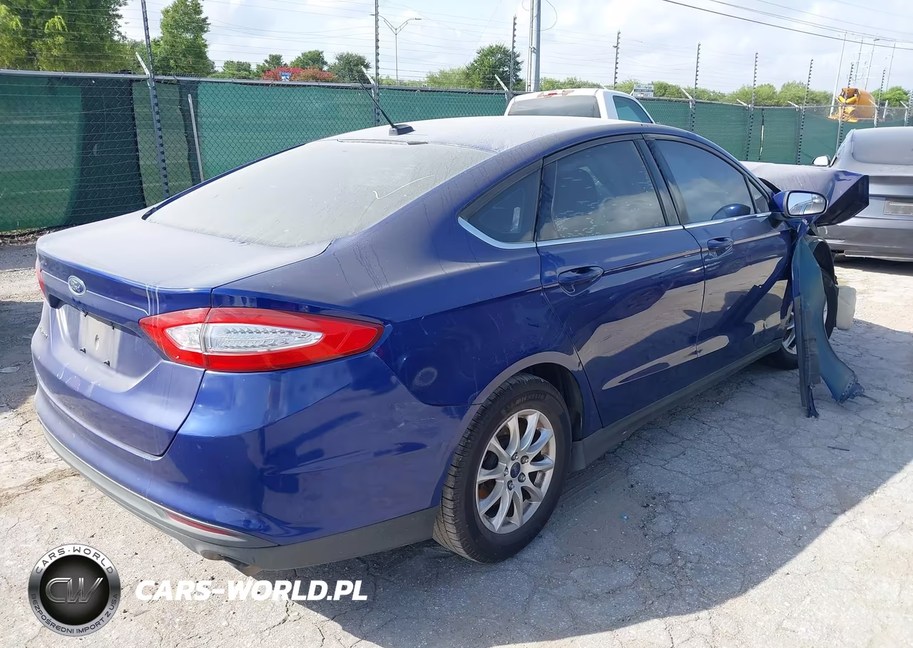 2016 Ford Fusion S VIN:3FA6P0G74GR165509 - 4