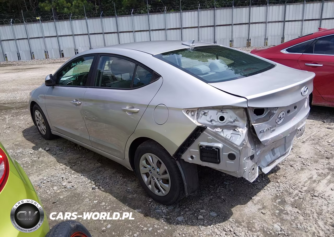 2017 Hyundai Elantra Se VIN:KMHD74LF6HU114654 - 3