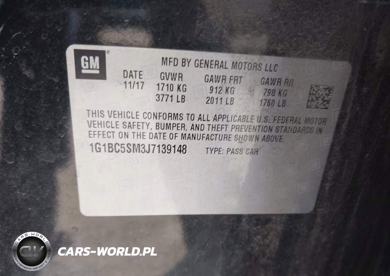 2018 Chevrolet Cruze Ls Auto VIN:1G1BC5SM3J7139148 - 9