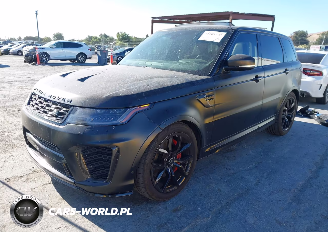 2022 Land Rover Range Rover Sport Svr-Svr Carbon Edition VIN:SALWZ2RE4NA235926 - 2