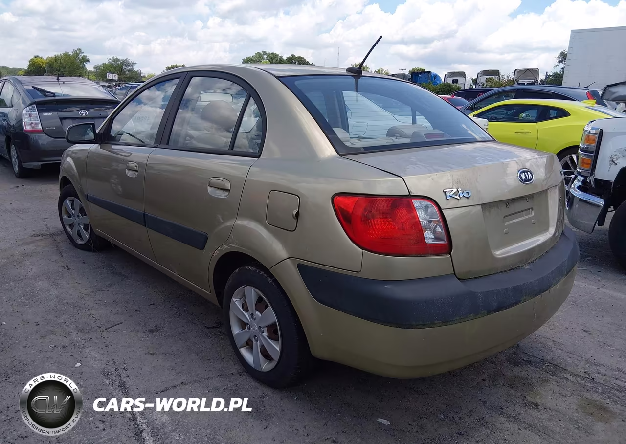 2009 Kia Rio Lx VIN:KNADE223X96500406 - 3