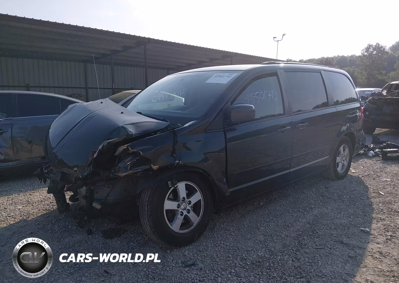 2012 Dodge Grand Caravan Sxt VIN:2C4RDGCG7CR319404 - 2