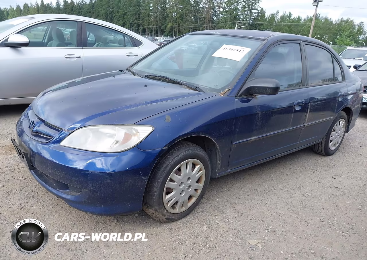 2004 Honda Civic Lx VIN:2HGES16574H560237 - 2