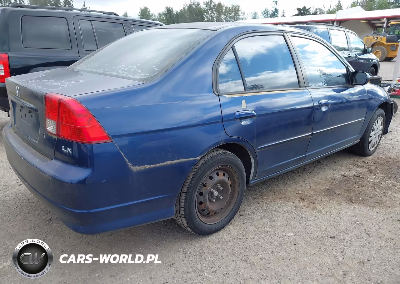 2004 Honda Civic Lx VIN:2HGES16574H560237 - 4