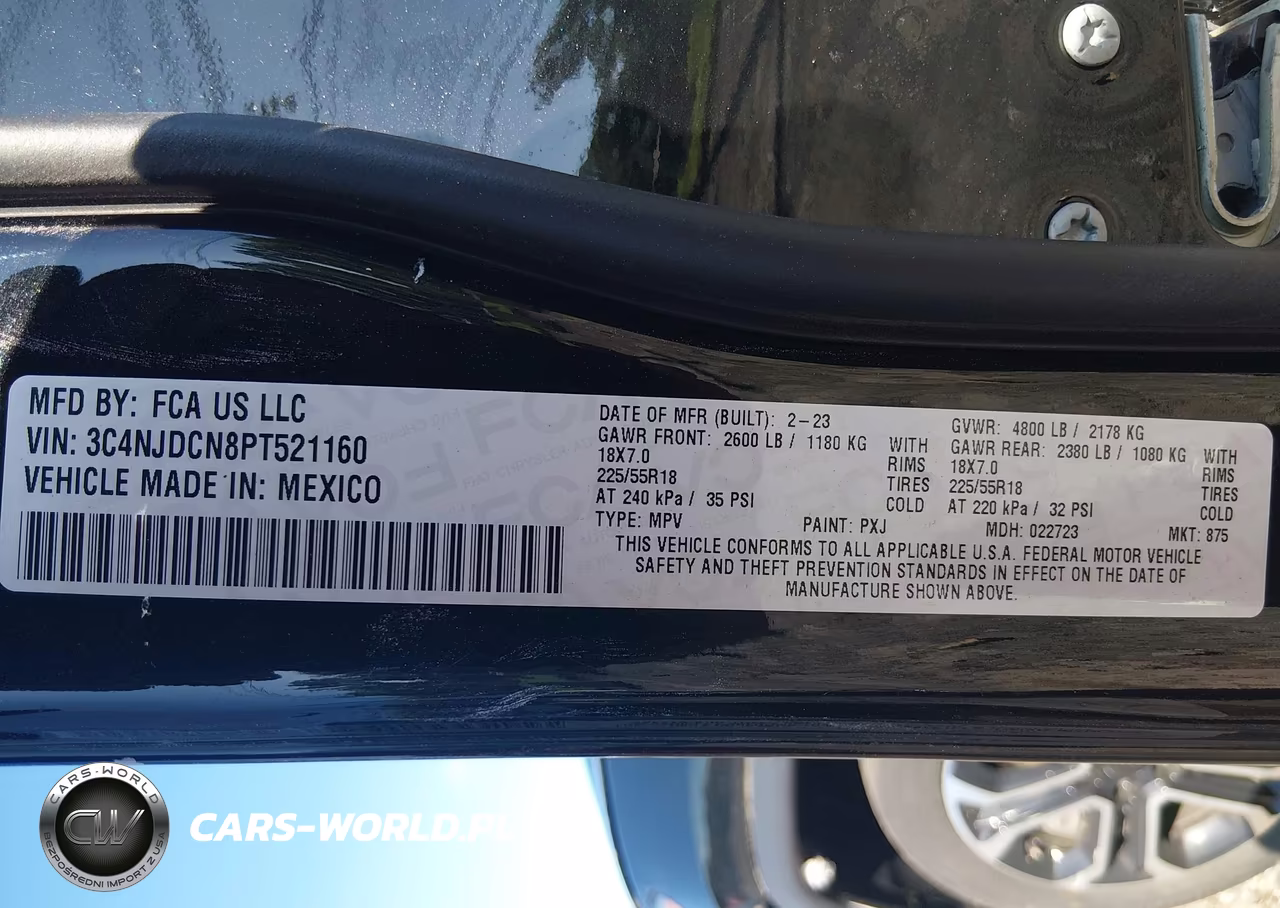 2023 Jeep Compass Limited 4X4 VIN:3C4NJDCN8PT521160 - 9