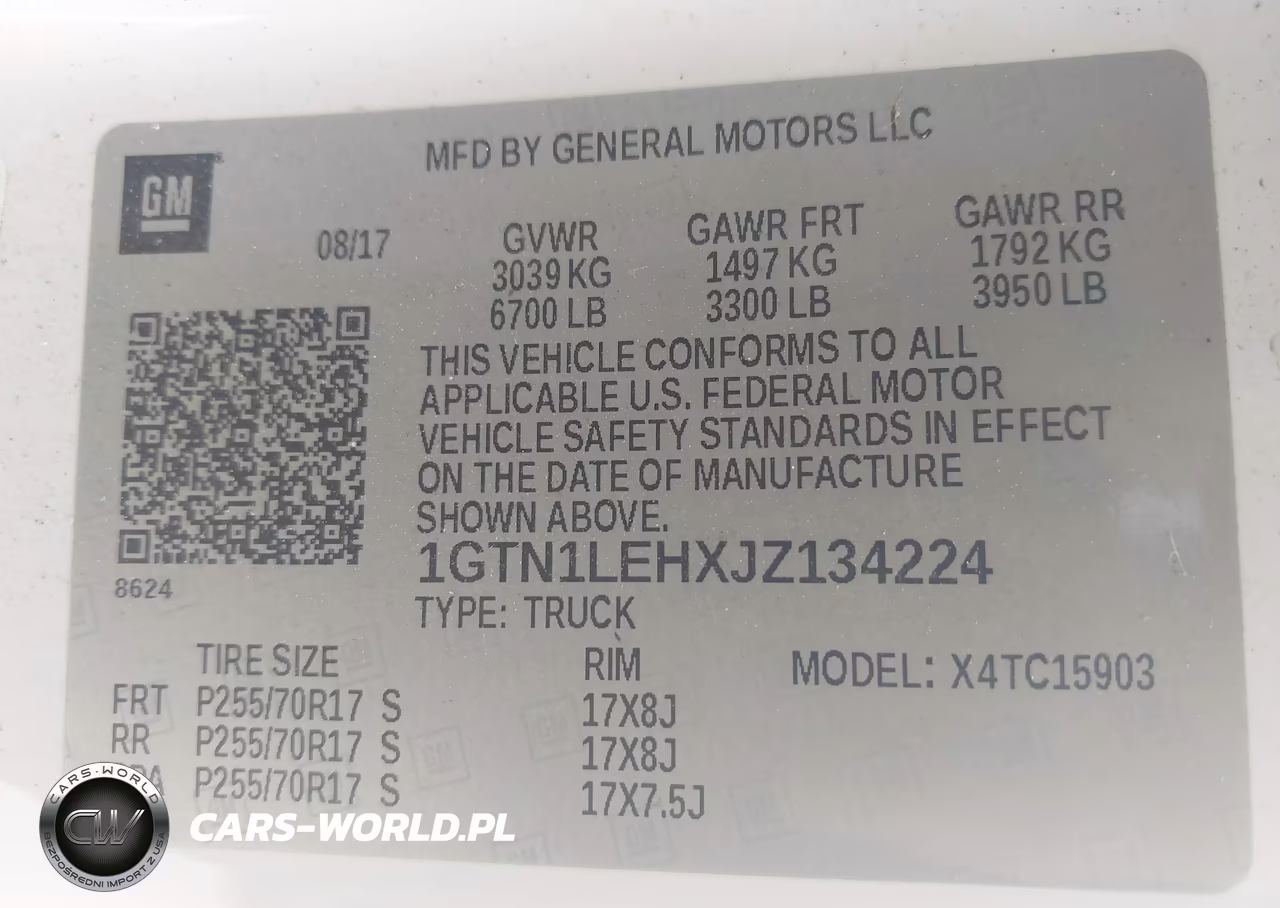 2018 GMC Sierra 1500 VIN:1GTN1LEHXJZ134224 - 9