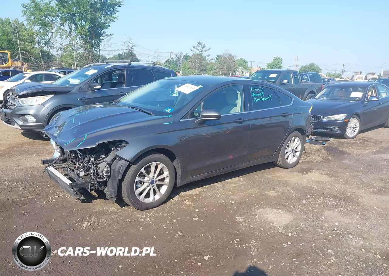 2020 Ford Fusion Se VIN:3FA6P0HD4LR217249 - 2