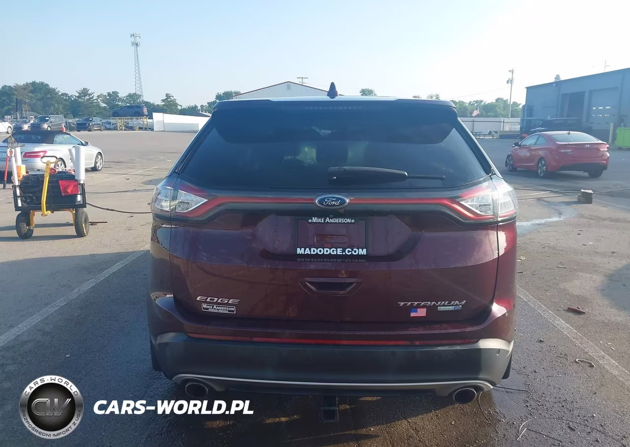 2017 Ford Edge Titanium VIN:2FMPK4K91HBC21088 - 16