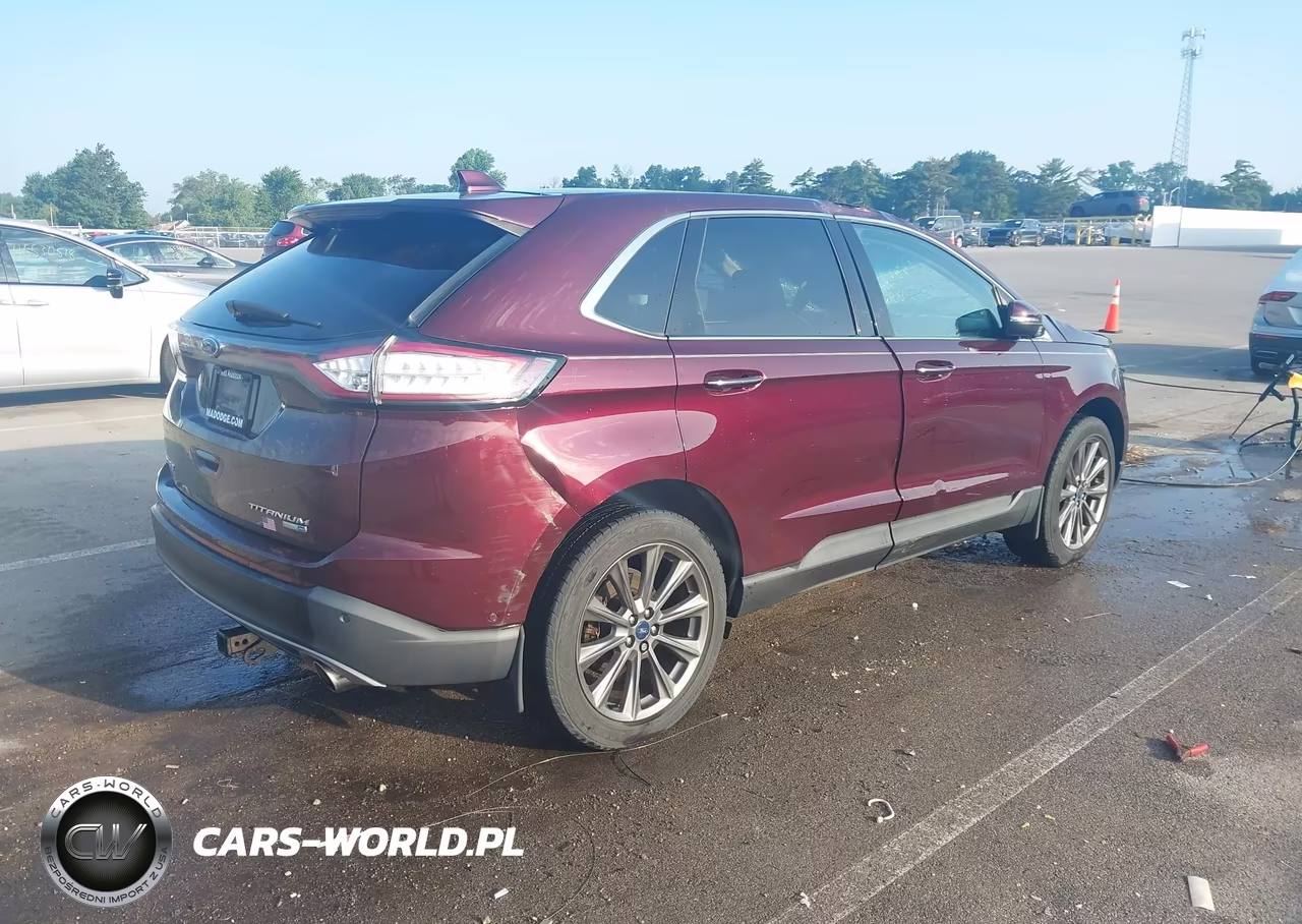 2017 Ford Edge Titanium VIN:2FMPK4K91HBC21088 - 4