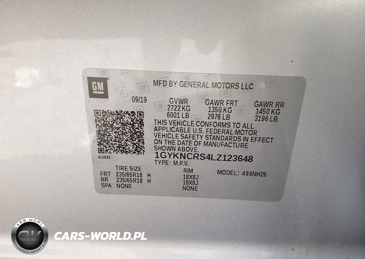 2020 Cadillac Xt5 Fwd Premium Luxury VIN:1GYKNCRS4LZ123648 - 9