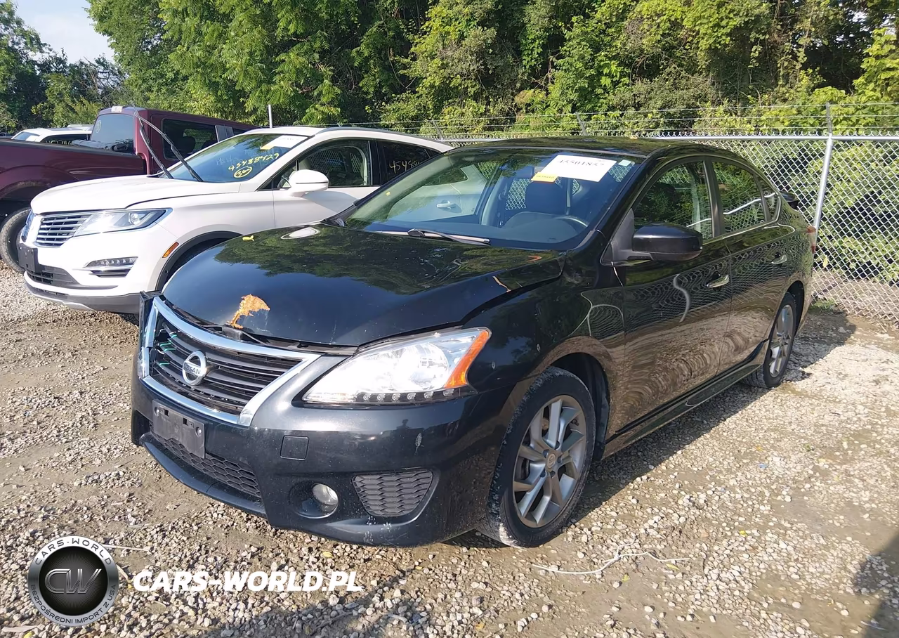 2013 Nissan Sentra Sr VIN:3N1AB7AP3DL728054 - 2
