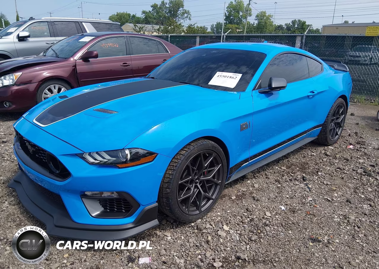 2022 Ford Mustang Mach 1 Fastback VIN:1FA6P8R00N5554033 - 2