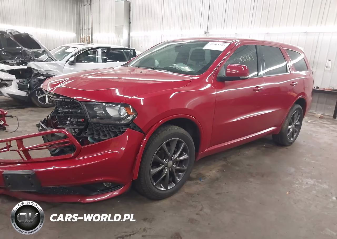 2018 Dodge Durango Gt Awd VIN:1C4RDJDG8JC307165 - 2
