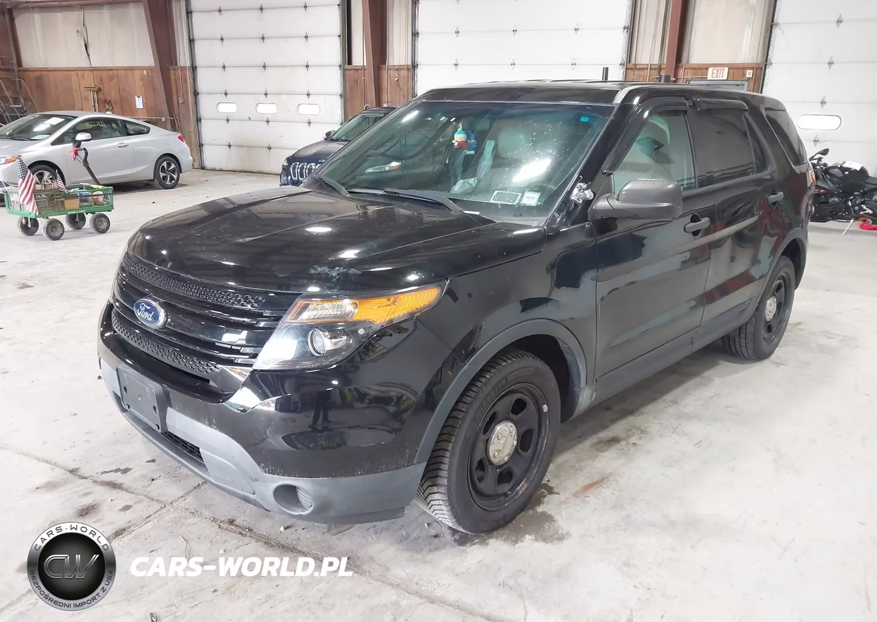 2015 Ford Utility Police Interceptor VIN:1FM5K8AR2FGA89190 - 2