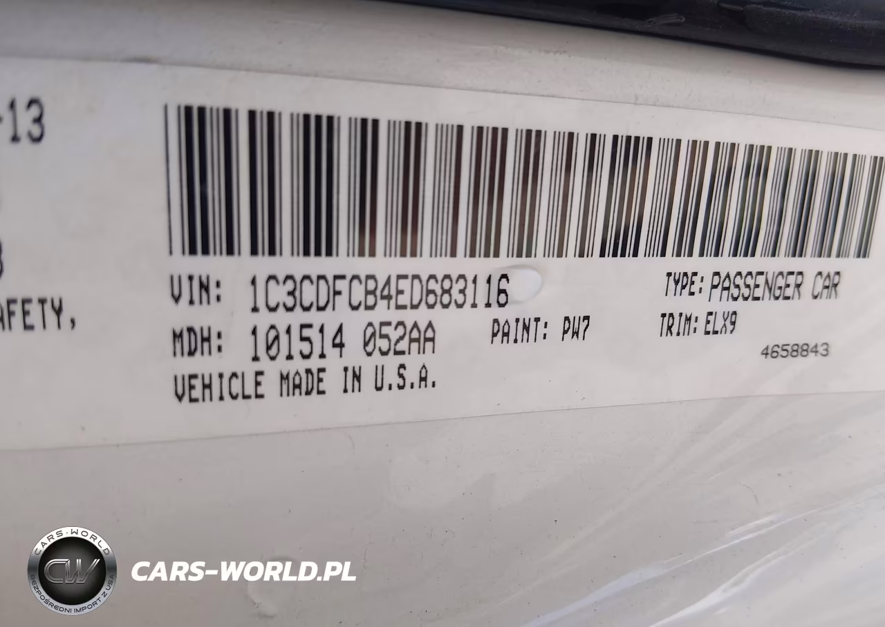 2014 Dodge Dart Limited VIN:1C3CDFCB4ED683116 - 9
