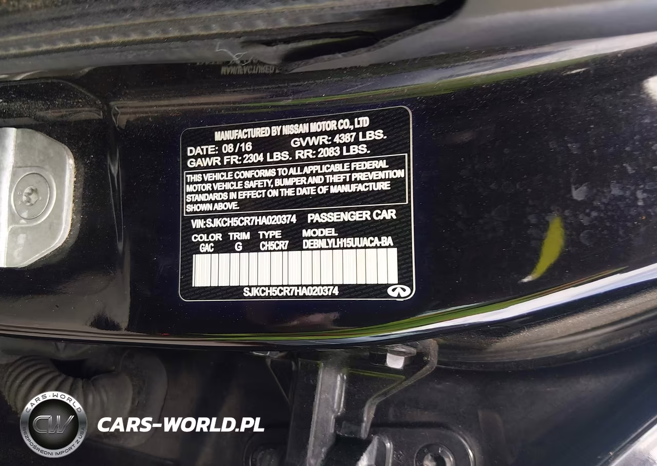 2017 Infiniti Qx30 Premium VIN:SJKCH5CR7HA020374 - 9