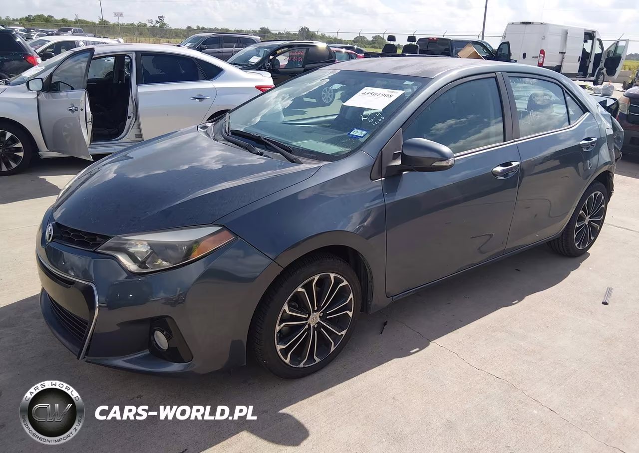 2015 Toyota Corolla S Plus VIN:5YFBURHEXFP350686 - 2