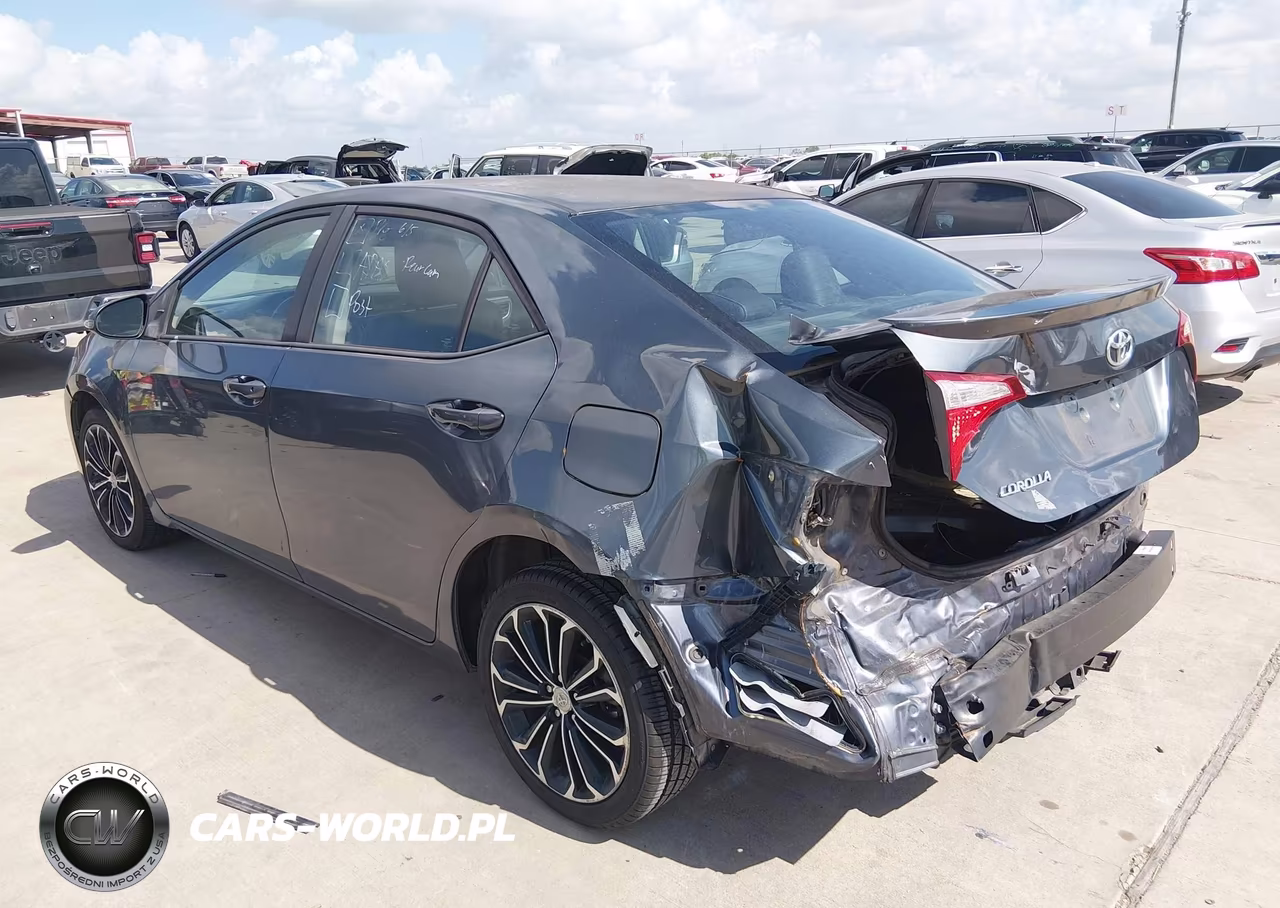 2015 Toyota Corolla S Plus VIN:5YFBURHEXFP350686 - 3