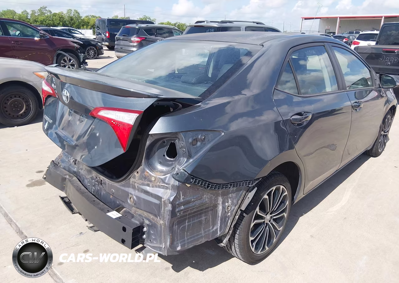 2015 Toyota Corolla S Plus VIN:5YFBURHEXFP350686 - 4
