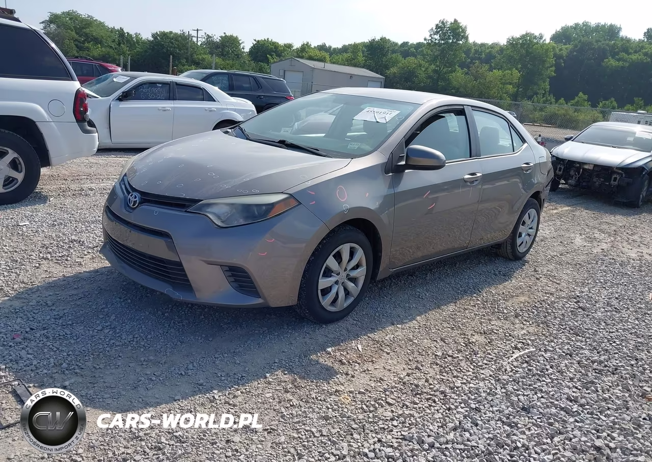 2015 Toyota Corolla Le VIN:2T1BURHE1FC281404 - 2
