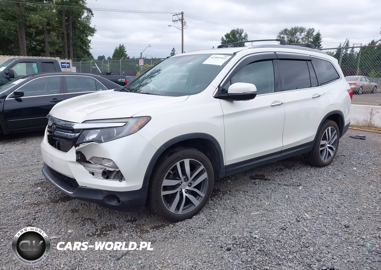 2016 Honda Pilot Elite VIN:5FNYF6H00GB064009 - 2