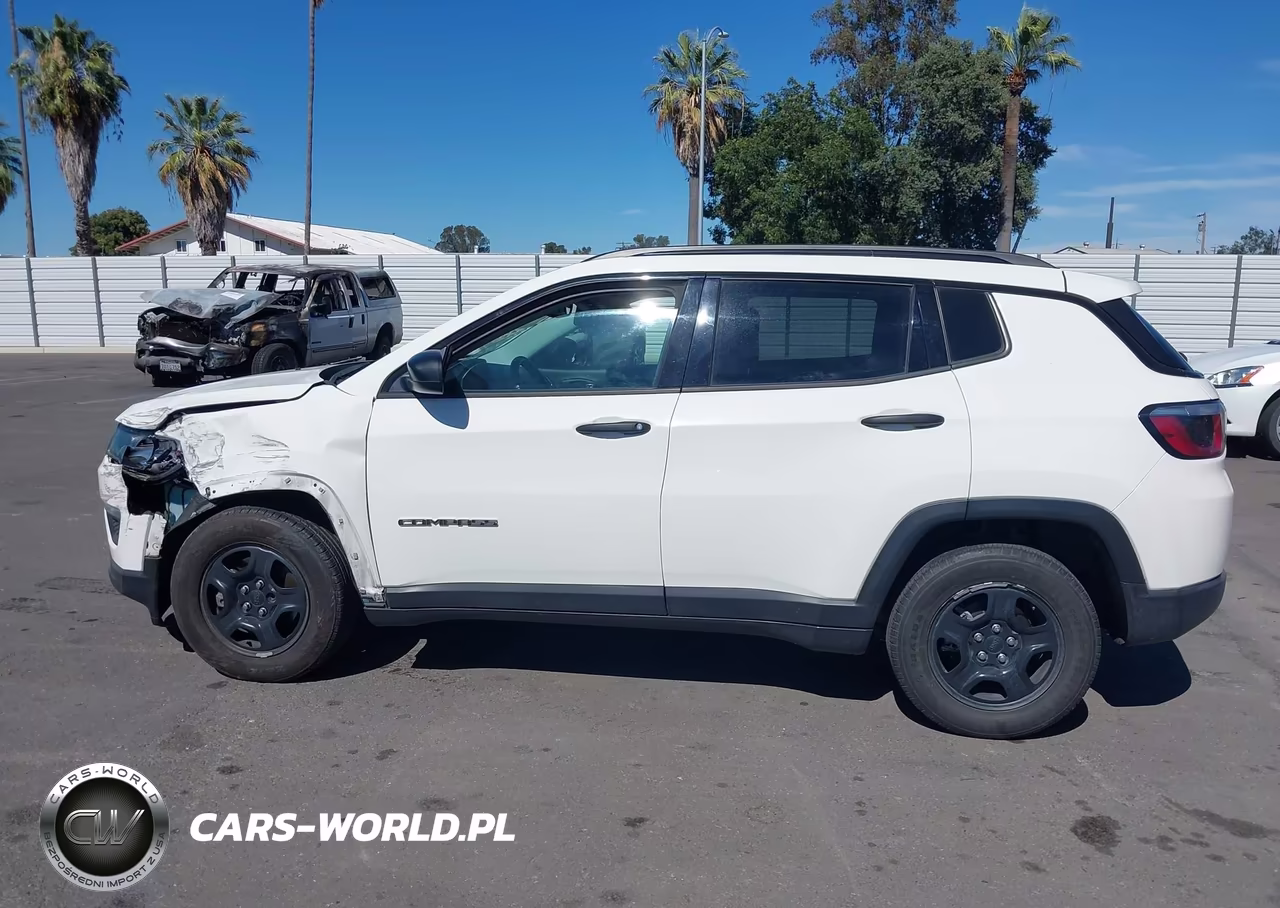 2018 Jeep Compass Sport Fwd VIN:3C4NJCAB8JT212895 - 14