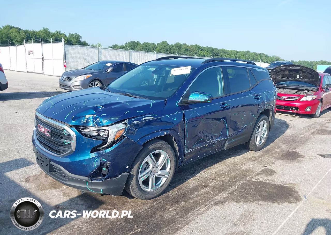 2020 GMC Terrain Fwd Sle VIN:3GKALMEV2LL177961 - 2