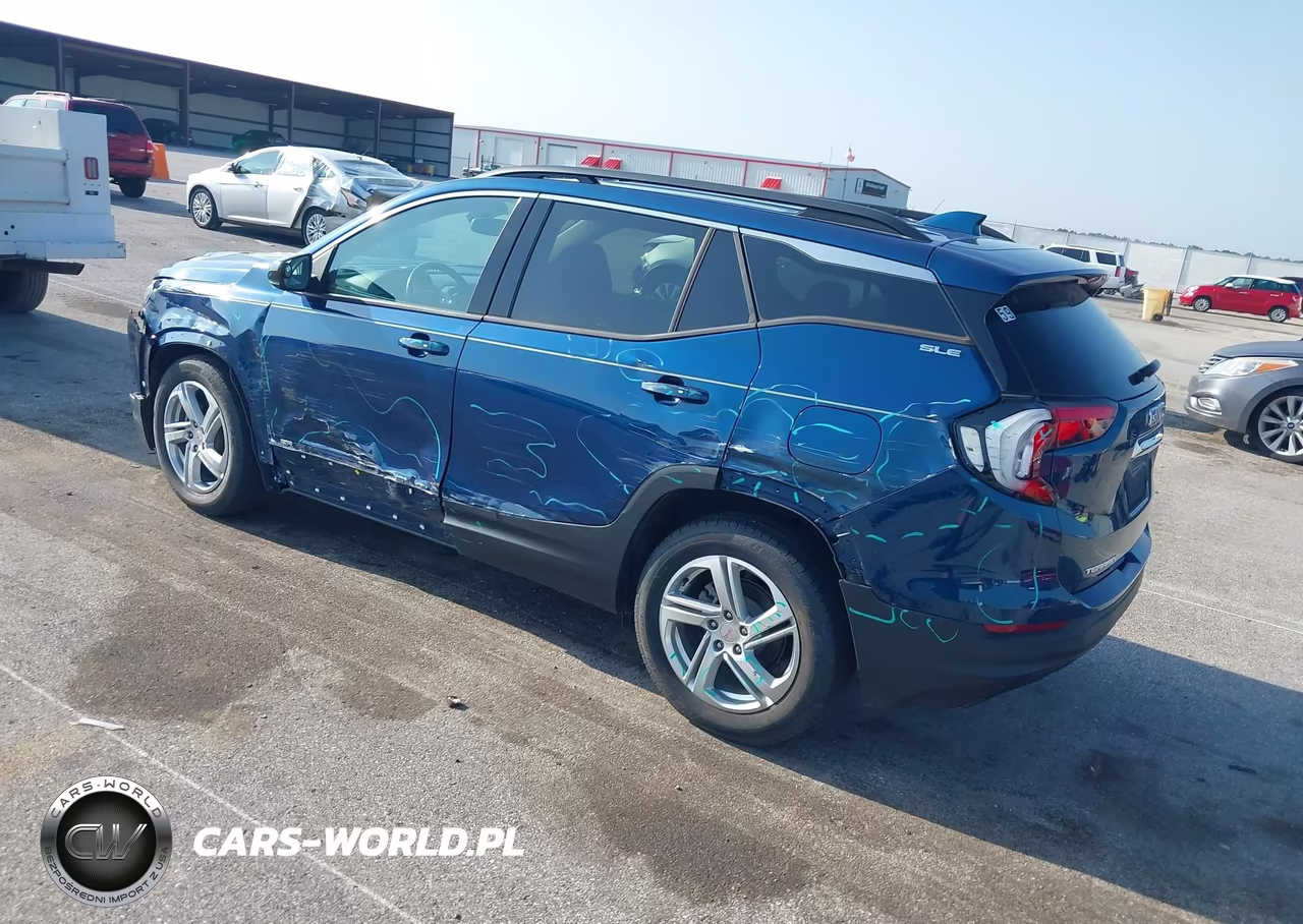 2020 GMC Terrain Fwd Sle VIN:3GKALMEV2LL177961 - 3