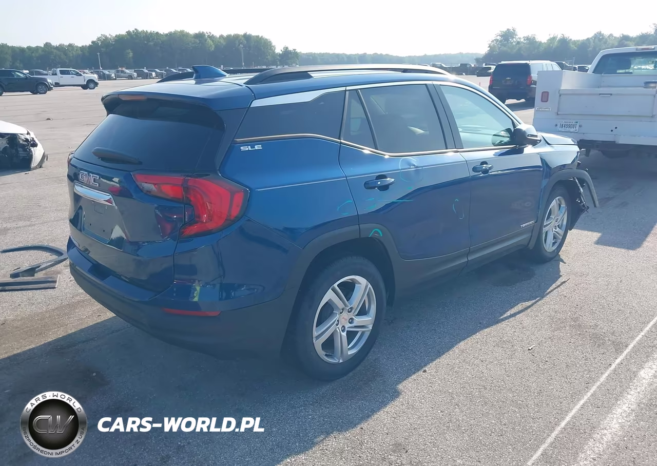 2020 GMC Terrain Fwd Sle VIN:3GKALMEV2LL177961 - 4
