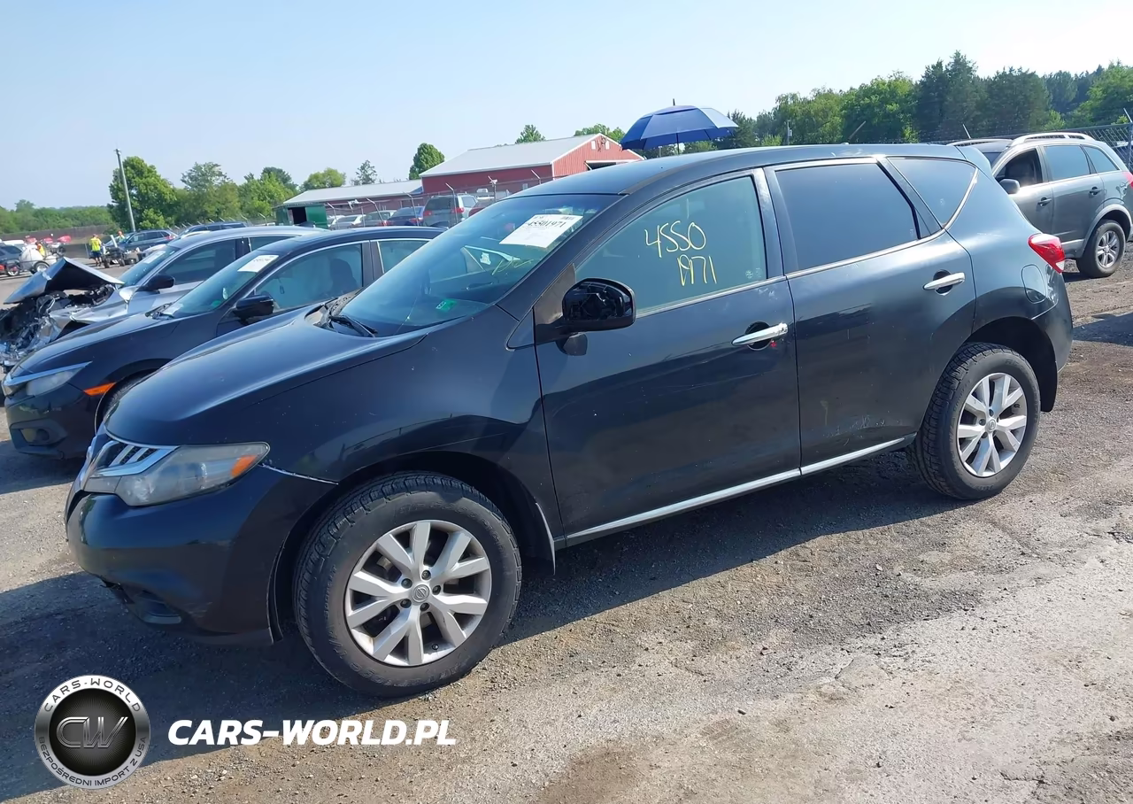 2013 Nissan Murano S VIN:JN8AZ1MW7DW319109 - 2