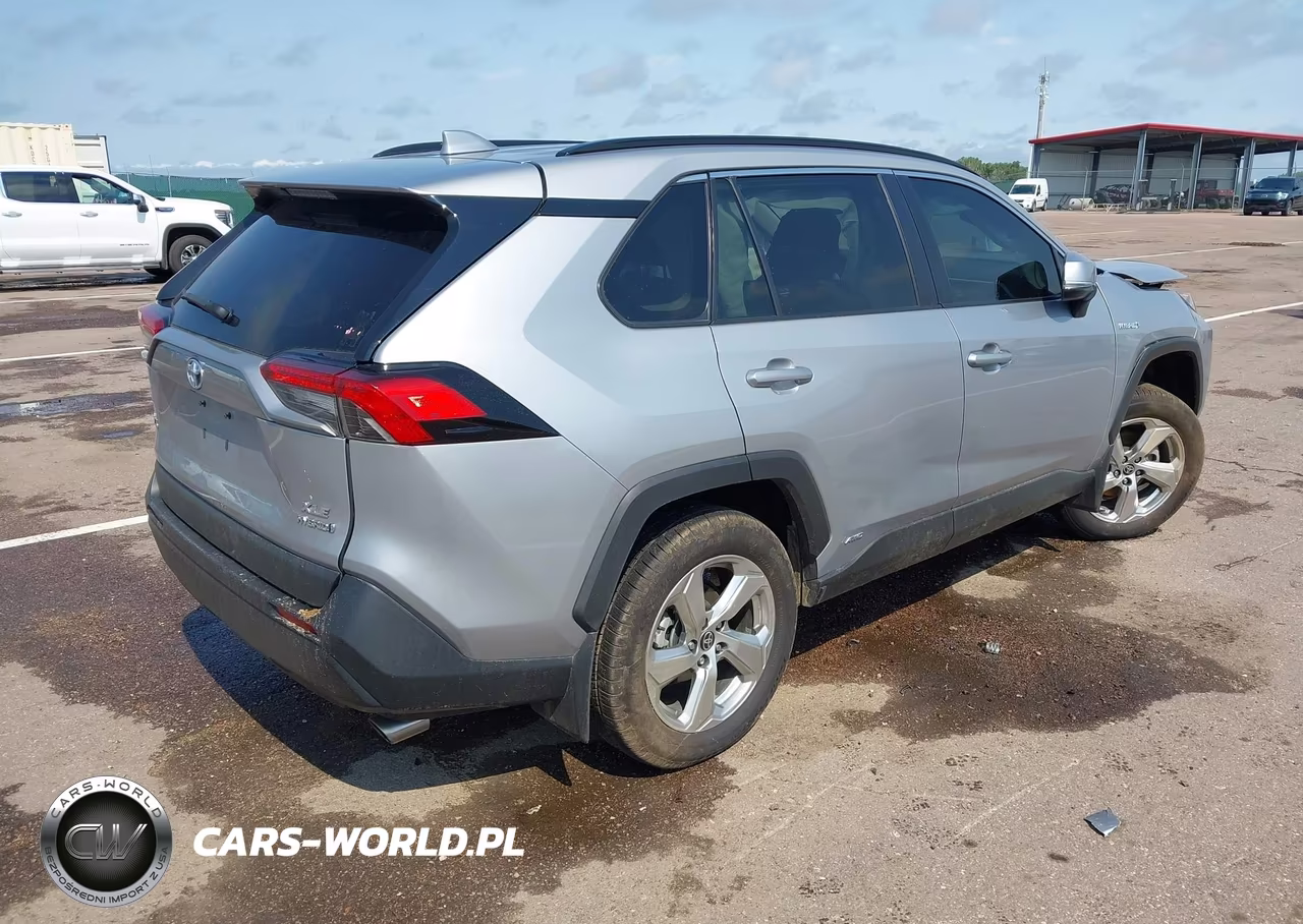 2021 Toyota Rav4 Hybrid Xle Premium VIN:2T3B6RFV7MW023176 - 4