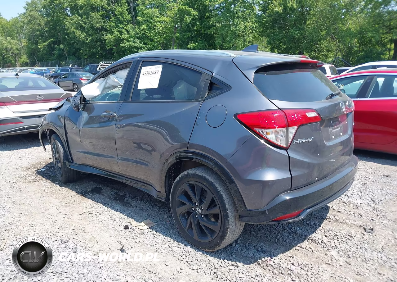 2022 Honda Hr-V Awd Sport VIN:3CZRU6H19NM770613 - 3