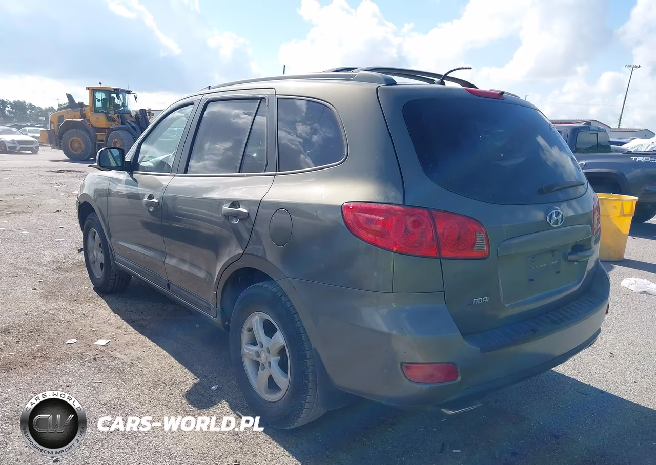 2007 Hyundai Santa Fe Gls VIN:KM8SG13D67U104726 - 3