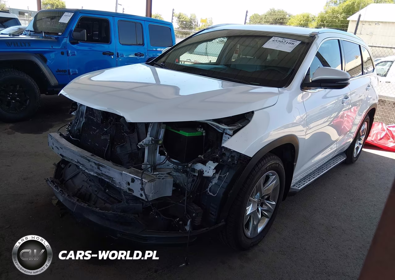 2016 Toyota Highlander Limited V6 VIN:5TDDKRFH7GS344767 - 2