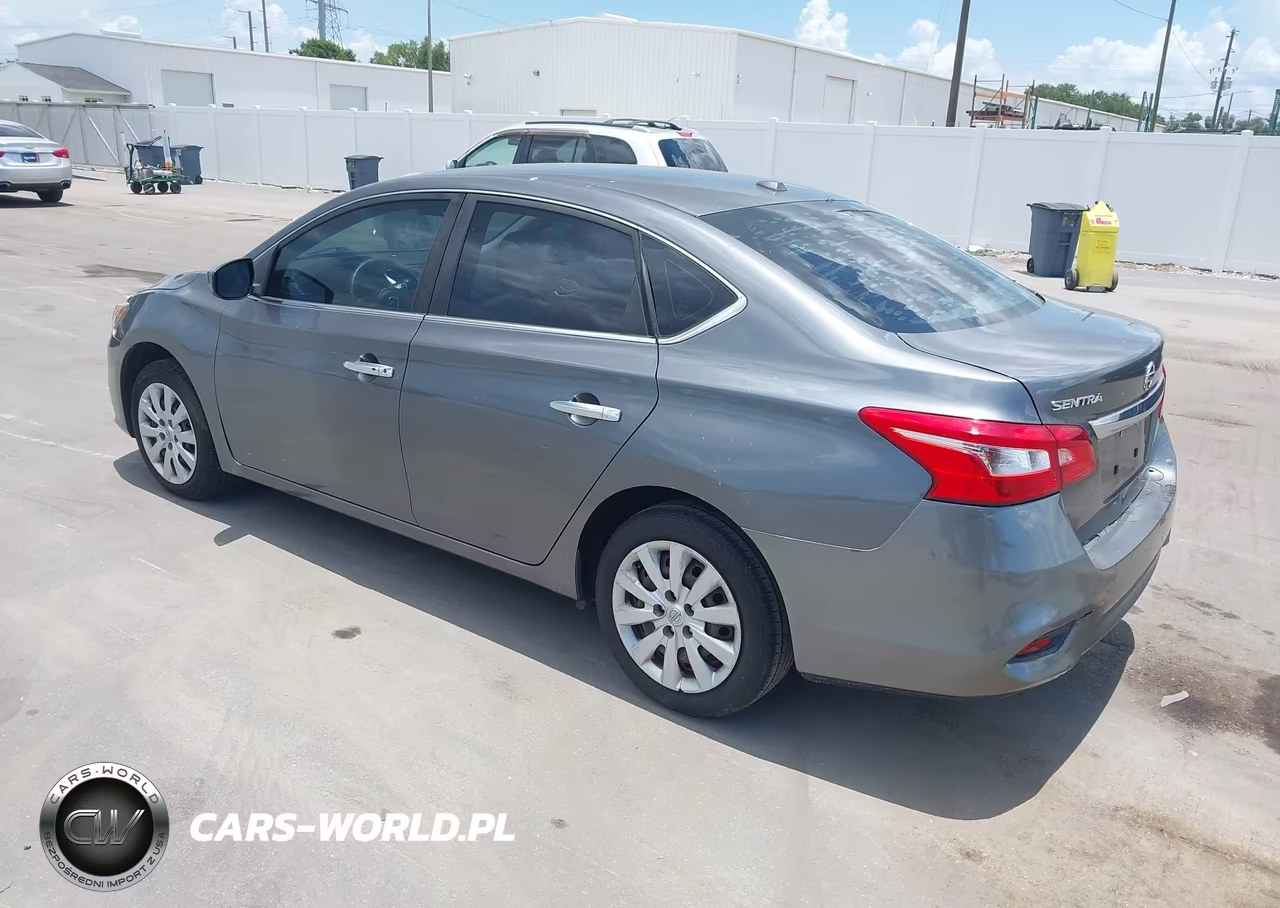 2017 Nissan Sentra Sv VIN:3N1AB7AP5HL653573 - 3