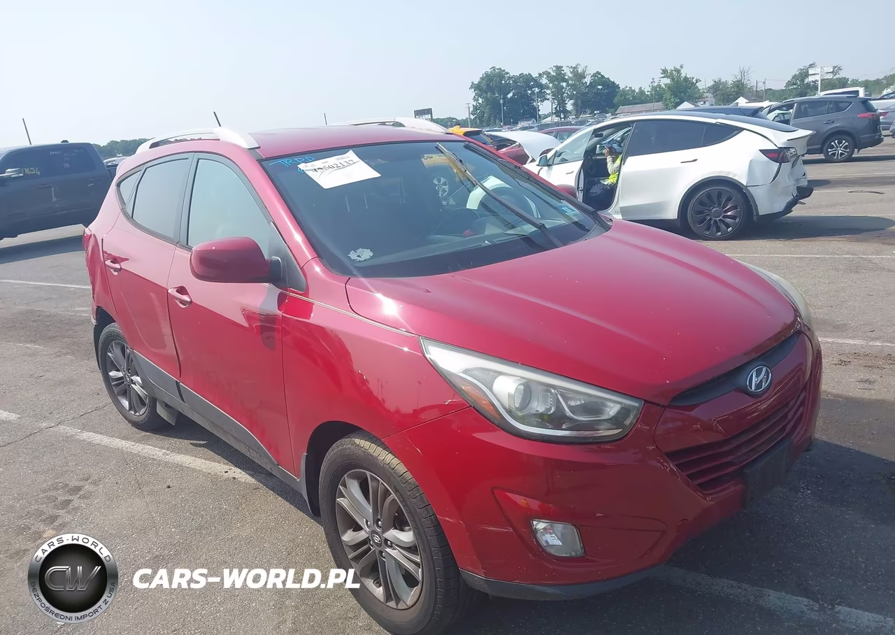 2014 Hyundai Tucson Se VIN:KM8JU3AG9EU871643 - 1