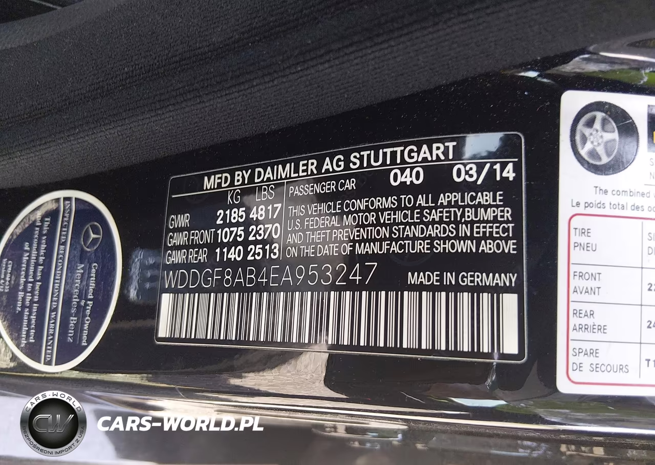 2014 Mercedes-Benz C 300 Sport 4Matic VIN:WDDGF8AB4EA953247 - 9